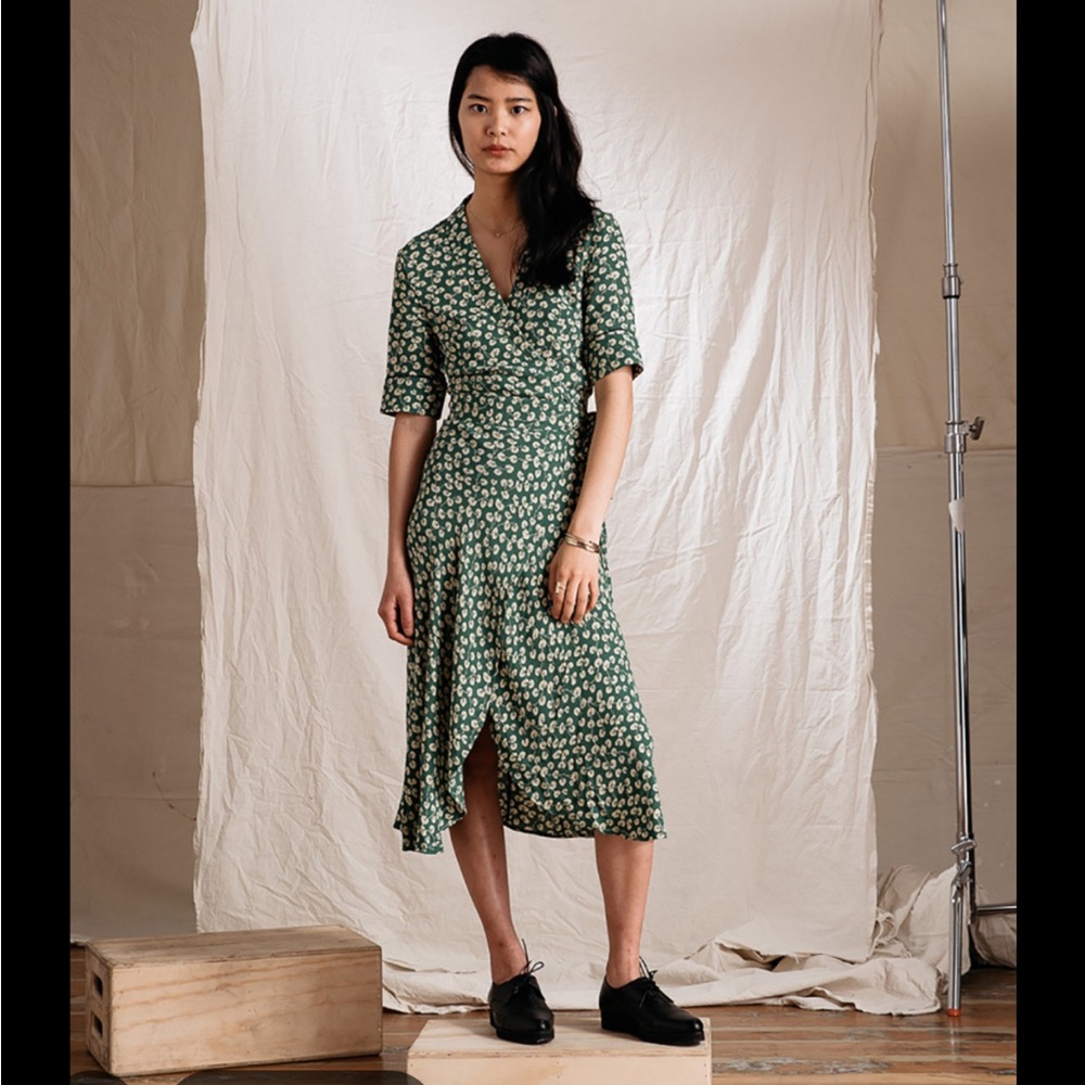 Ganni dalton dress